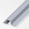 Best ALFER U + 2cotés 7,5x20,5 alu brut 1m