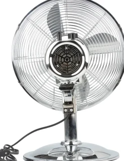 New VOLTMAN Ventilateur de table Boreas chromé Ø30cm 40W