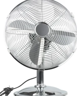 New VOLTMAN Ventilateur de table Boreas chromé Ø30cm 40W
