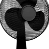 Discount VOLTMAN Ventilateur de table Ø40 cm 45W noir