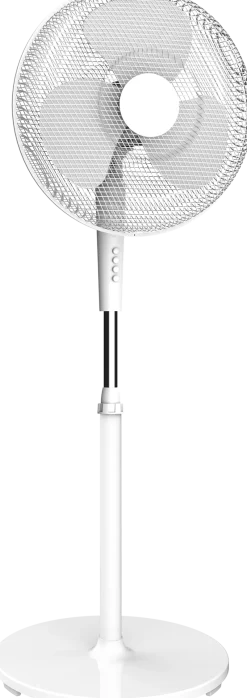 Outlet VOLTMAN Ventilateur sur pied silencieux 45W Ø40cm blanc