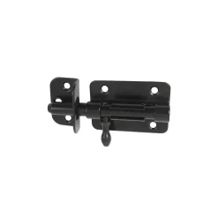 Online AFBAT Verrou de box à visser + gâche Ø8 mm noir