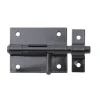Best GAH ALBERTS Verrou de box zingué noir avec gâche attachée 57x100 mm