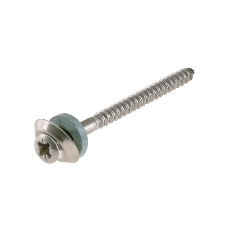 New SUKI Vis + rondelle étanches Acier inox A2 Ø4,5xL25mm