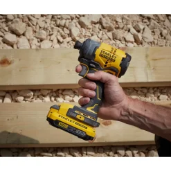 Best STANLEY Visseuse à impact V20 BRUSHLESS Lithium 18V 2 batteries