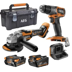Hot Visseuse + meuleuse sans fil 18V Brushless AEG