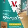 New V33 Vitrificateur direct rénovation chêne moyen satin 0,75L